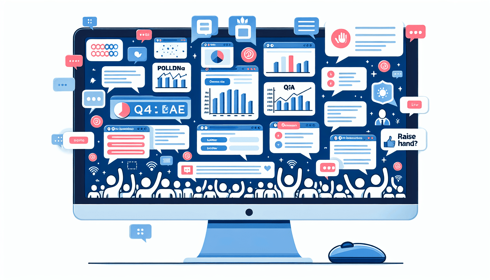 How To Foster A Two-Way Conversation During Webinars?