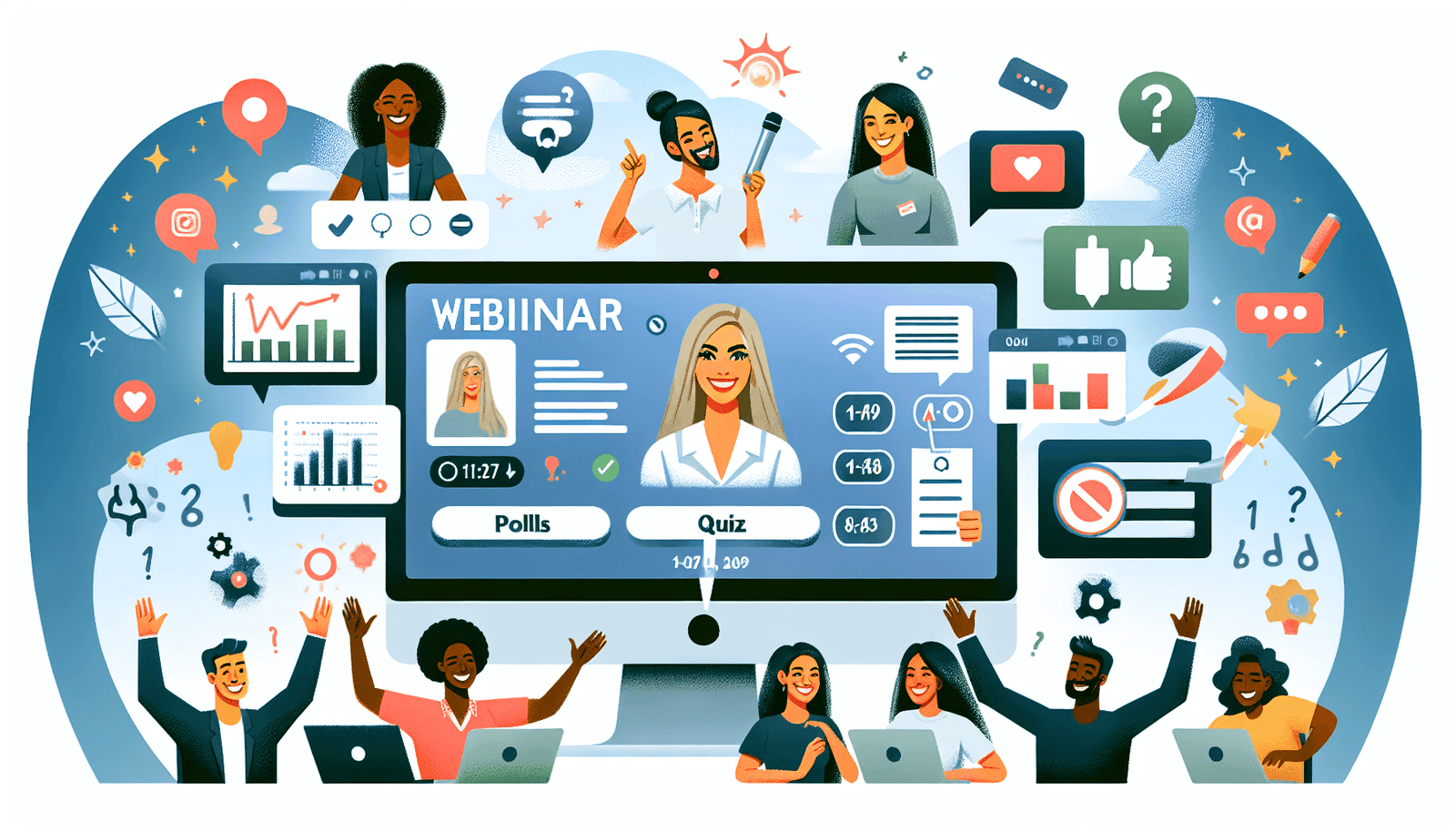 How To Keep Webinar Participants Engaged?